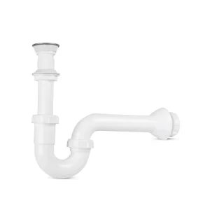 Desague y Trampa PVC con Rejilla ABS