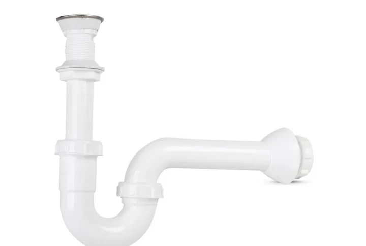 Desague y Trampa PVC con Rejilla ABS