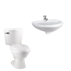 Oferta Inodoro Rapid Jet + Lavatori Eco s/pedestal
