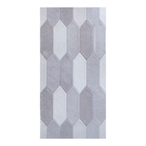 Pared Hexágono Gris 30x60